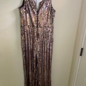BCBG Starling Sequin Jumpsuit